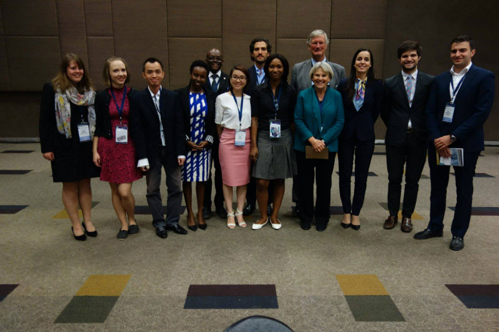 ILA Scholars Johannesburg 2016 Photograph of group of people awarded scholarships to attend conference in Johannesburg in 2016